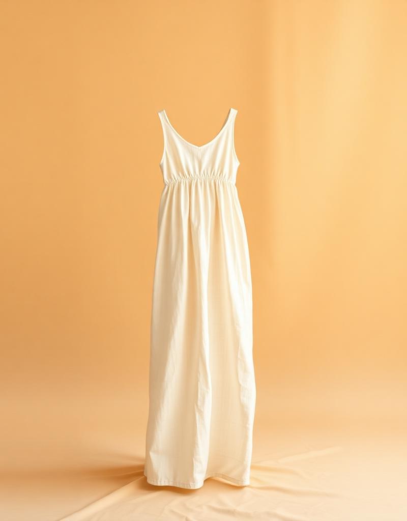 Vestido Longo Lino